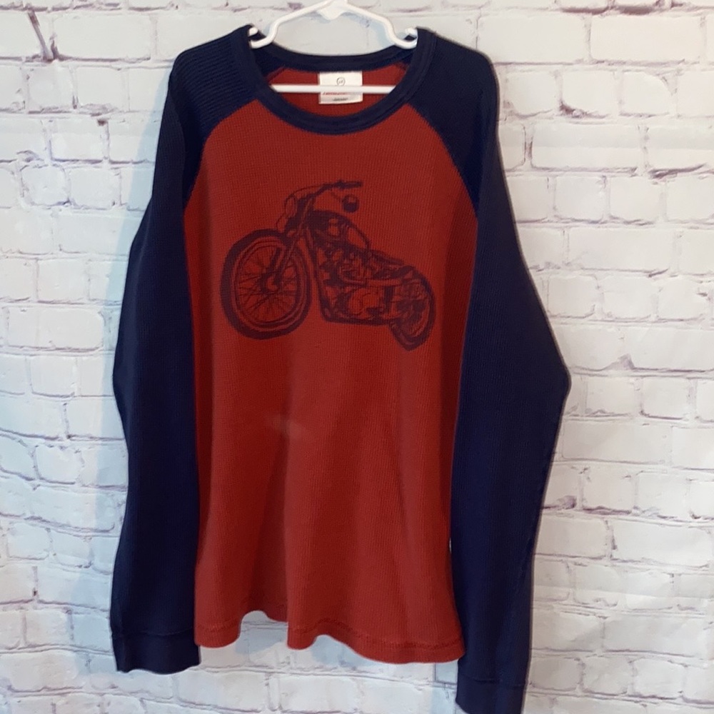 Hanna Andersson Motorcycle Thermal Tee Size 160 14